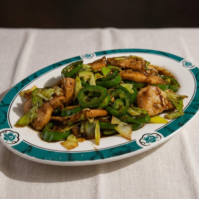 Stir-Fried Pork Belly with Pickled Cabbage / 酸菜炒五花肉.