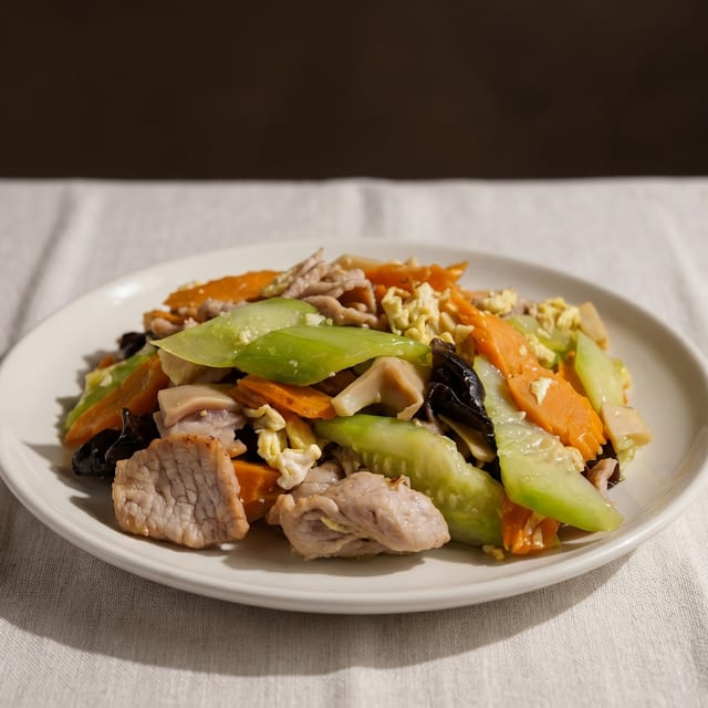 Mushu Pork / 木须肉.