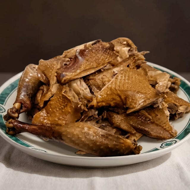 Tianjin Smoked Chicken / 天津熏鸡.