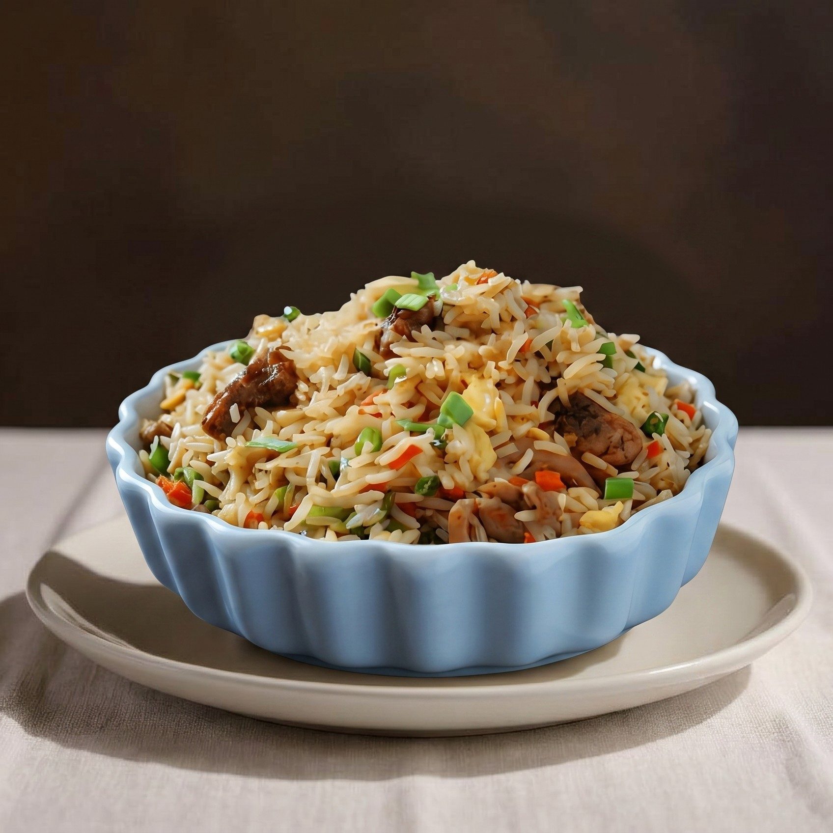 Chicken Fried Rice / 鸡肉炒饭.