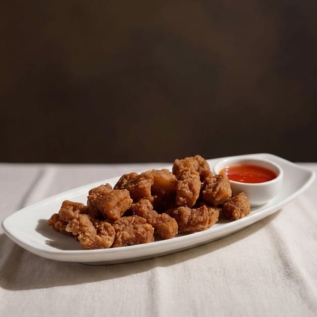 Stir Fried Pork Belly with Serrano Pepper.