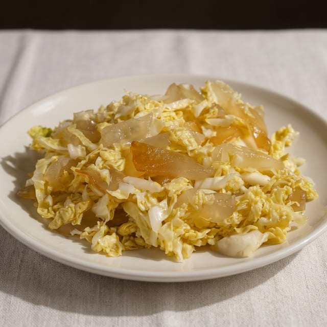 Cabbage Salad / 凉拌白菜.