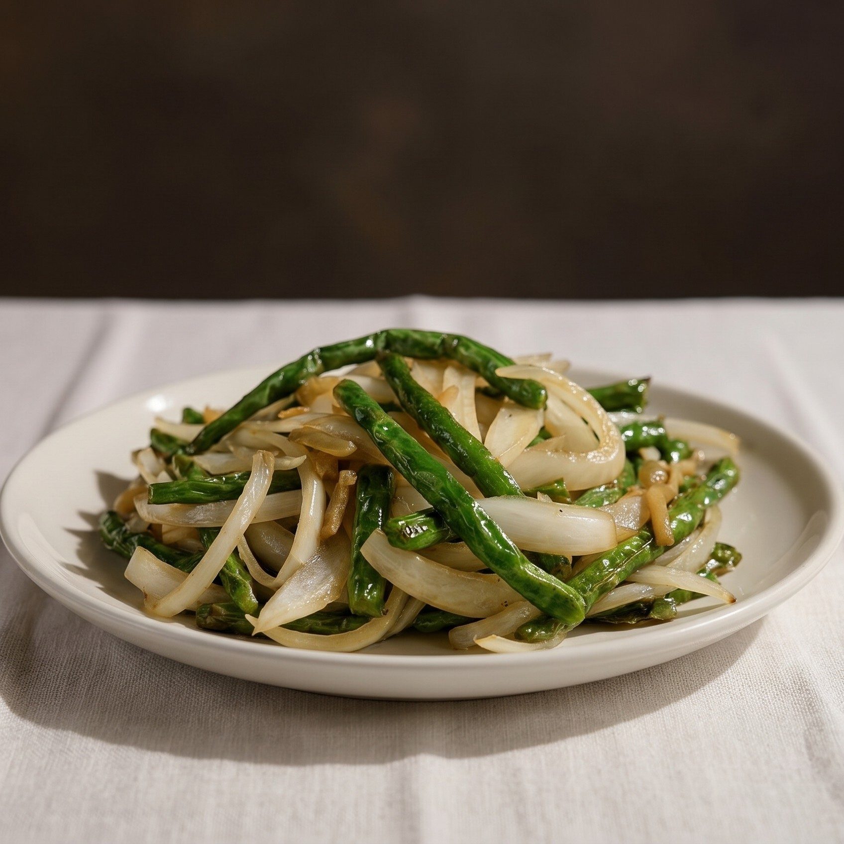Stir-Fried Green Beans.
