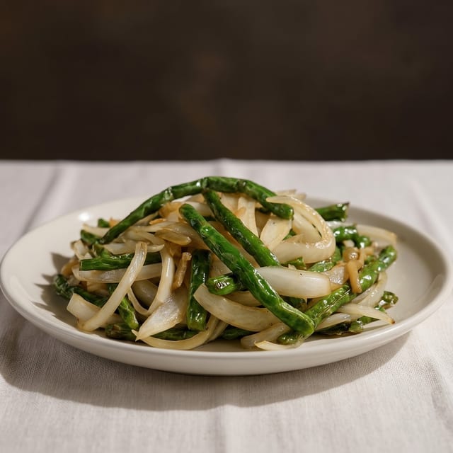 Stir-Fried Green Beans.