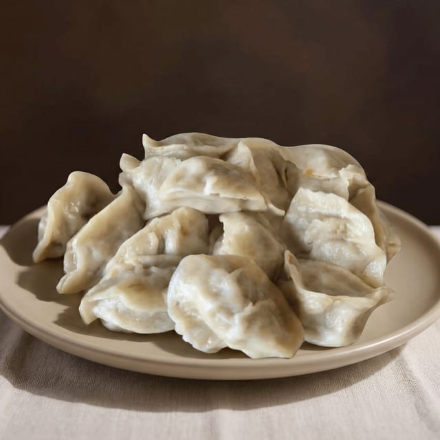 Beef & Carrot Dumplings / 牛肉胡萝卜饺子.