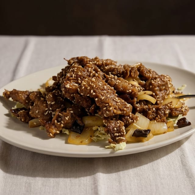 Toothpick Beef / 牙签牛肉.