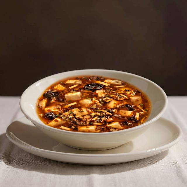 Hot & Sour Soup.