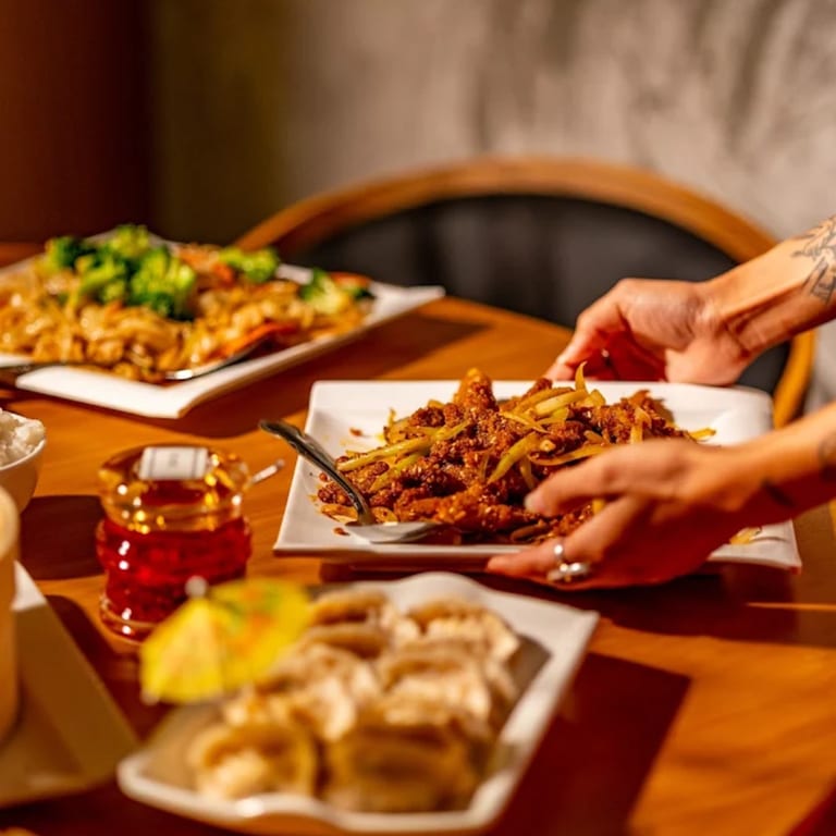 Street Food and Helpful Service