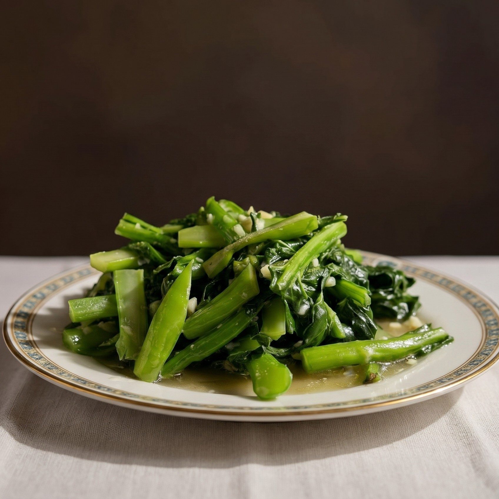Chinese Broccoli with Garlic Sauce / 蒜蓉芥兰.