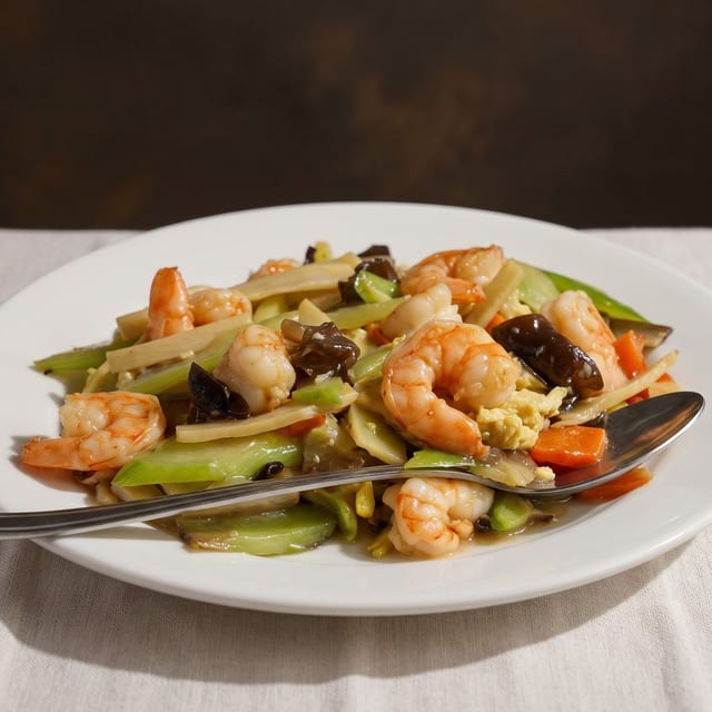 Mu Shu Shrimp / 木须虾.